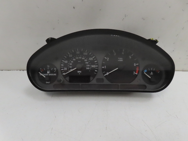 97 BMW Z3 E36 1.9L #1335 Instrument Cluster, Speedometer 62118371582