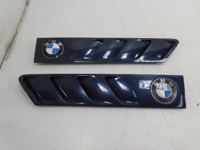 97 BMW Z3 E36 1.9L #1335 Grill Pair, Exterior Hood Gill 51138397505 51138397506