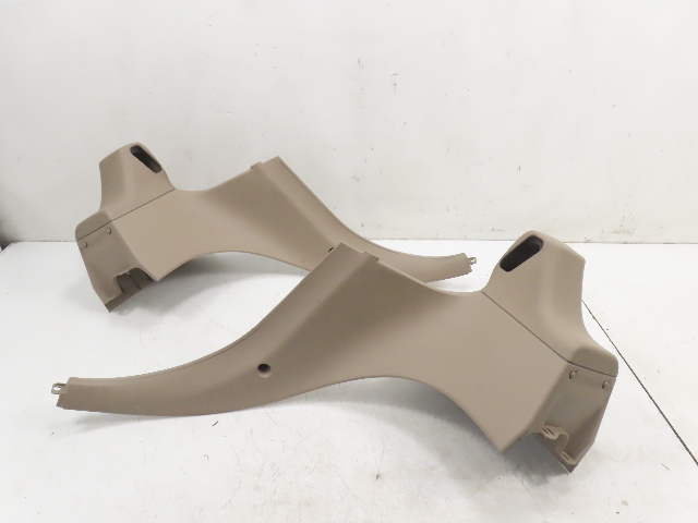 97 BMW Z3 E36 1.9L #1335 Trim Pair, Rear Quarter Lateral, w/o Roll Bar Beige