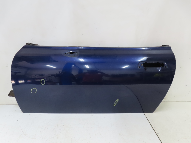 97 BMW Z3 E36 1.9L #1335 Door Shell, Left Side Blue