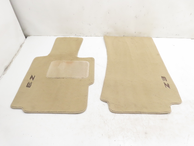 97 BMW Z3 E36 1.9L #1335 Floor Mats Pair, Carpet Beige Left & Right