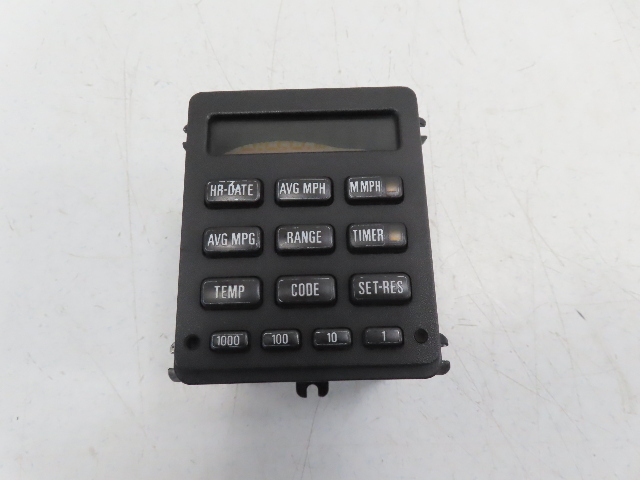 1988 BMW 325i E30 #1336 On Board Computer Display OBC Control 65811386400