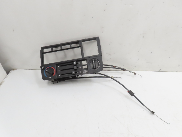 1988 BMW 325i E30 #1336 Climate Control, A/C Heater Lever Knob Cable Trim
