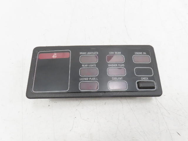1988 BMW 325i E30 #1336 Control Panel OBC Check VDO CC Headliner Module