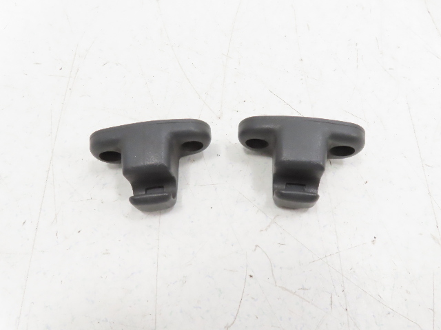 1988 BMW 325i E30 #1336 Clip Pair Trim Sun Visor Hook Retainer Black