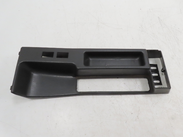 1988 BMW 325i E30 #1336 Center Console, Trim E-Brake Bezel Black Rear OEM 51161884246