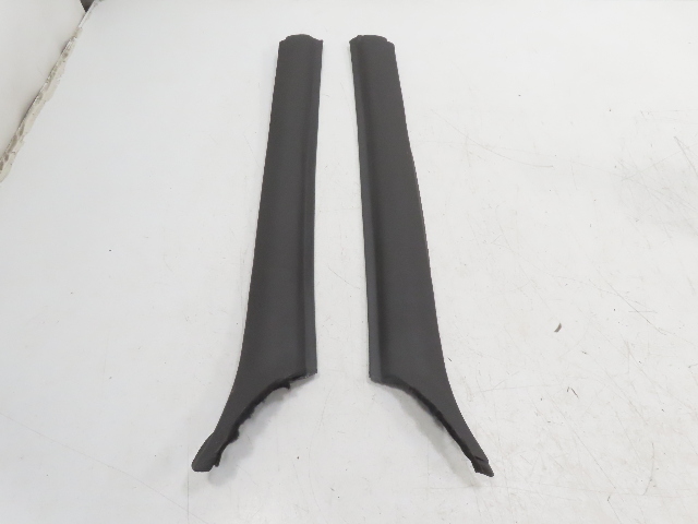 1988 BMW 325i E30 #1336 Trim, A-Pillar Black Left & Right Convertible 51431884375 51431884376