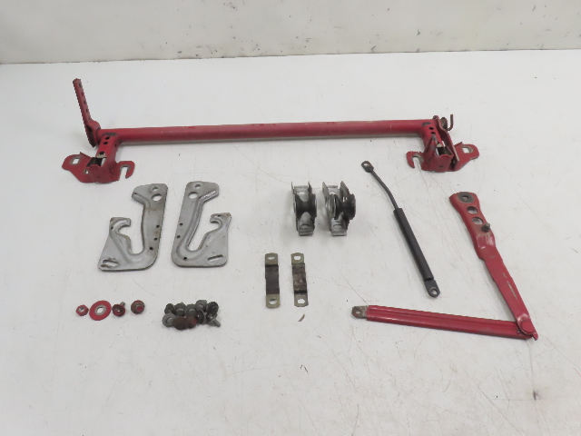1988 BMW 325i E30 #1336 Hinges Lock Latch Hood Roller Guide Set