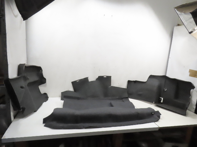 1988 BMW 325i E30 #1336 Carpet, Trunk Lining Mat Set 51478399298