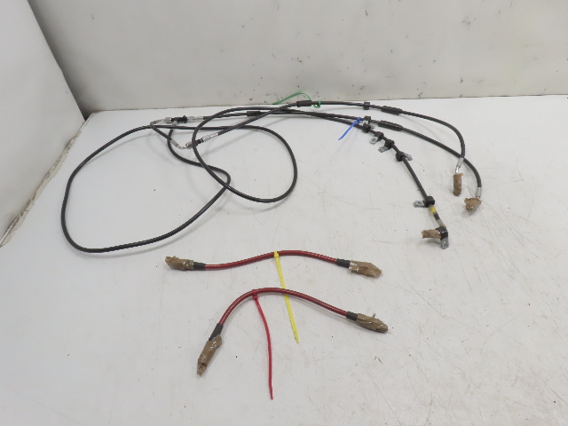 1988 BMW 325i E30 #1336 Brake Line Set Metal Braided Pipe Front & Rear