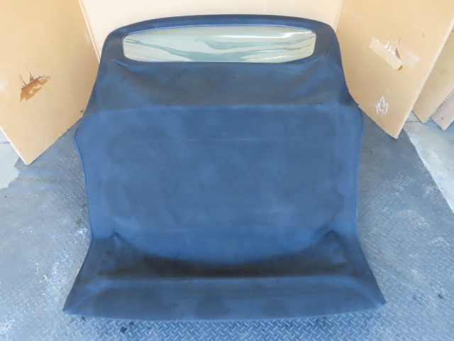 1988 BMW 325i E30 #1336 Convertible Top Soft Roof & Frame Black 54348112774