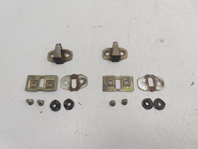 1988 BMW 325i E30 #1336 Lock Latch Pair, Door Catch Striker Convertible LH & RH