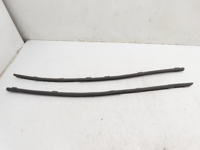 1988 BMW 325i E30 #1336 Door Window Pair Trim Scraper Convertible LH & RH