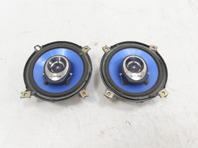 1988 BMW 325i E30 #1336 Alpine Speaker Pair Door 5.25" SPS-1329S 80W 2Way
