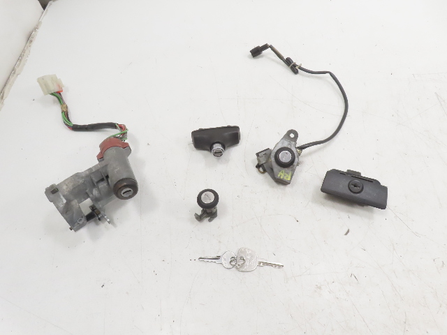 1988 BMW 325i E30 #1336 Lock & Key Set Ignition Door Trunk Glovebox M20 OEM