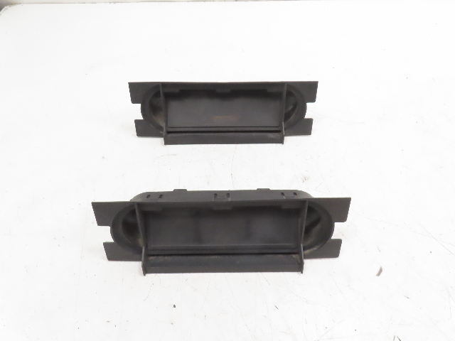 1988 BMW 325i E30 #1336 Air Vent Pair Trunk Flap Cab Pressure Black 64228397713