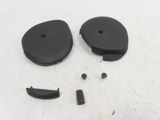 1988 BMW 325i E30 #1336 Trim Cover Seat Track Rail w/ Cushion Adjust Knob Left