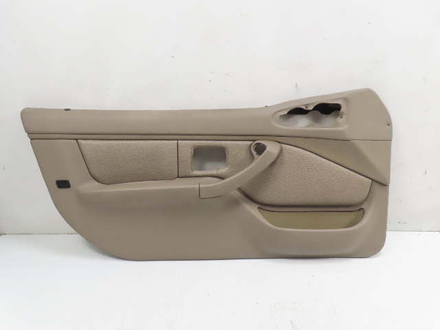 98 BMW Z3 E36 1.9L #1337 Door Panel, Oregon Leather Left Beige 99-02