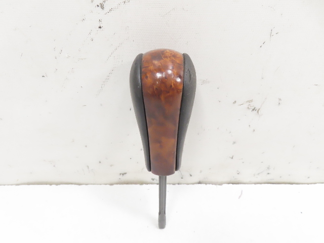 98 BMW Z3 E36 1.9L #1337 Shift Knob, Automatic Trans Wood & Black Leather