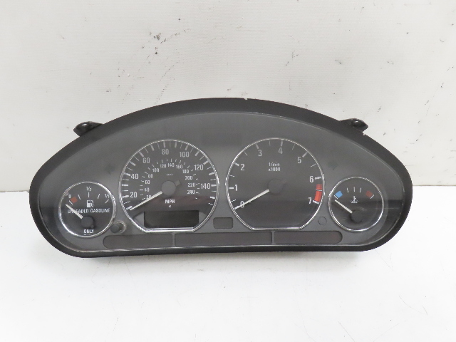 98 BMW Z3 E36 1.9L #1337 Instrument Cluster, Speedometer 62118401756