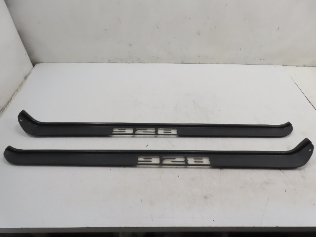 85 Porsche 928 S #1338 Trim Pair Door Sill Scribe Left & Right 92855105602 92855105502