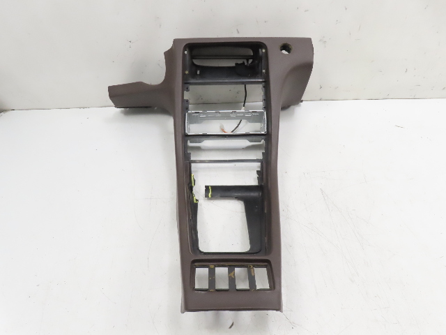 85 Porsche 928 S #1338 Trim, Center Console Brown OEM 92855206304
