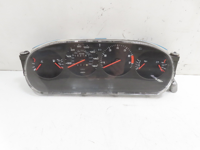 85 Porsche 928 S #1338 Instrument Cluster, Speedometer *MANUAL* 92864110235