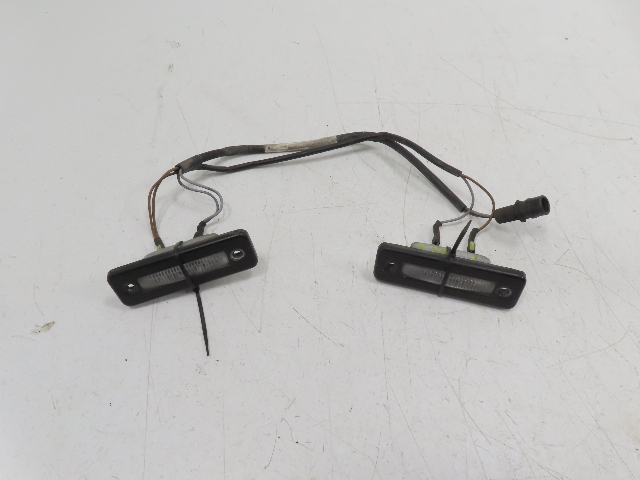 85 Porsche 928 S #1338 Light Lamp Set, License Plate w/ Wiring & Plug