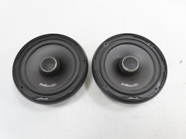 85 Porsche 928 S #1338 Speaker Pair, Polk audio TS-A1086 Coaxial 2-Way 60W 6.5"