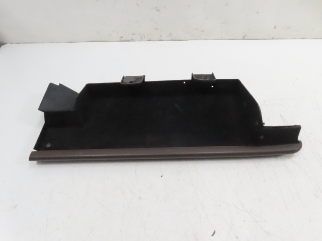 85 Porsche 928 S Trim, Under Dashboard Storage Shelf, Right Brown 92855207702
