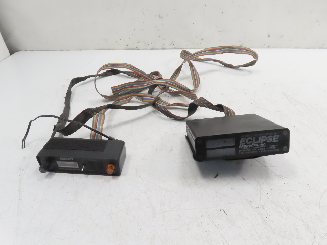 85 Porsche 928 S #1338 Vintage Escort Radar Detector & Warning Receiver
