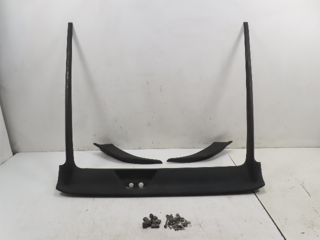 85 Porsche 928 S #1338 Spoiler Wing Rear Hatch 3 Pieces OEM Black 92851207102