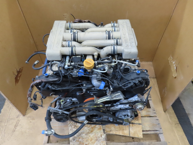 85 Porsche 928 S #1338 Engine, Motor Assembly M28.43 5.0L V8 32 Valve