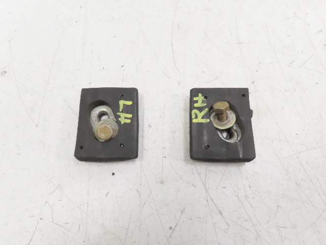 85 Porsche 928 S #1338 Boot Guide Pair Wedge Stopper Block Hatch Lid Trunk