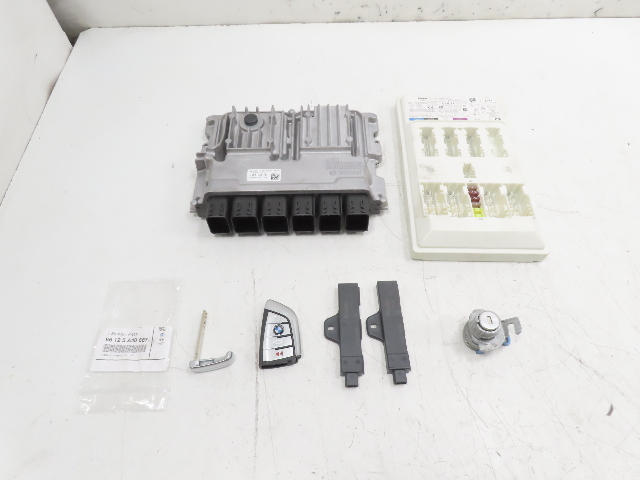 21 BMW F44 228 xi Lock Set, Ignition Module ECU Immobilizer & Key 2.0L B46D 66125A40687