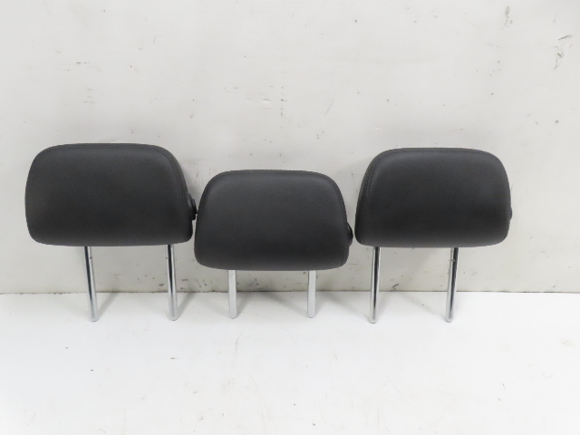 21 BMW F44 228 xi #1339 Headrest Set Rear Right, Left & Center Seat OEM Black