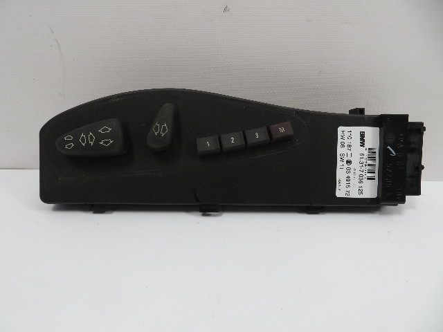 BMW Z4 E85 E86 Switch, Seat Left Driver 61317036125
