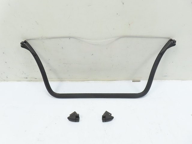 Porsche Boxster S 986 Trim Set, Roll Bar Center Wind Deflector W/ Mounts OEM