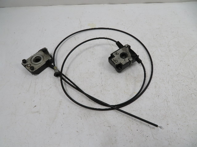 98-02 BMW Z3 M Roadster E36 Lock Latch Pair W/ Cable, Hood Release