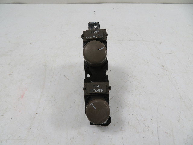 Lexus SC300 SC400 Switch, Climate Control A/C Heat, Radio Volume Brown 87190-24020