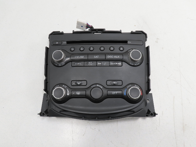 Nissan 370Z Convertible Climate Control, A/C Heater CD Player AM FM Switch 1ea6a-210432