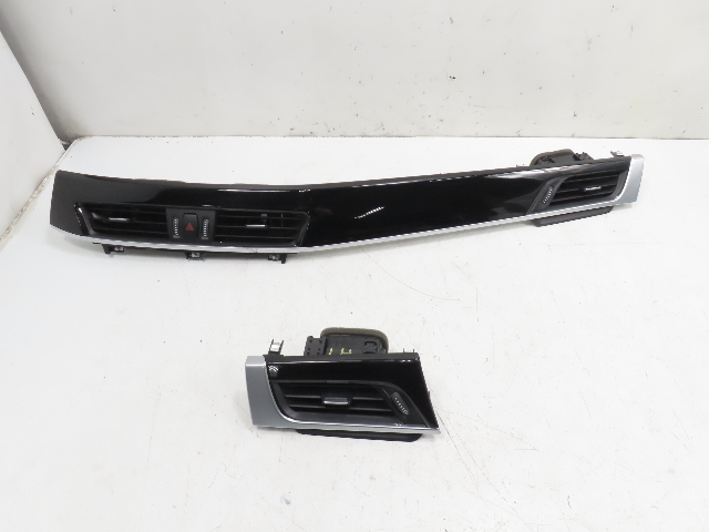 BMW X1 F48 Xdrive 28i Trim Vent Pair Dashboard Black High Gloss Chrome 64229292741