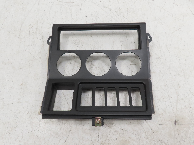 BMW Z3 E36 Trim, Center Console Gauge Climate Radio Black 51168398879