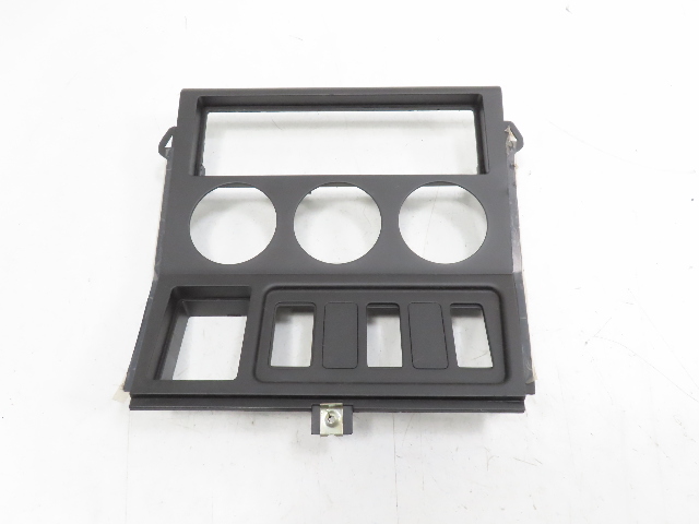 BMW Z3 E36 Trim, Center Console Gauge Climate Radio Black 51168398879