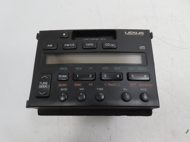 Lexus SC400 SC300 Radio, Pioneer Cassette CD Player AM FM KEX-M9161ZT