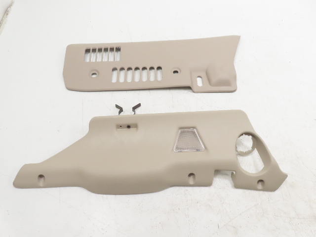 Lexus SC400 SC300 Trim Pair, Under Dashboard Garnish Panel, Left & Right Tan
