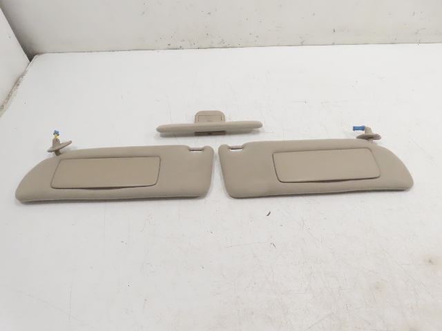 Lexus SC400 SC300 Sunvisor Set, Left & Right Center Tan