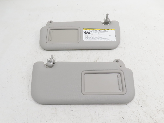 Toyota Corolla Cross Sunvisor Pair, Right & Left Side Grey 74320-0A070, 74320-0A060