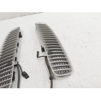04-06 BMW X5 4.4L E53 Grill Pair Hood Bonnet Windshield Spray Nozzle OEM Genuine