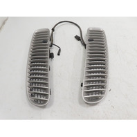 04-06 BMW X5 4.4L E53 Grill Pair Hood Bonnet Windshield Spray Nozzle OEM Genuine